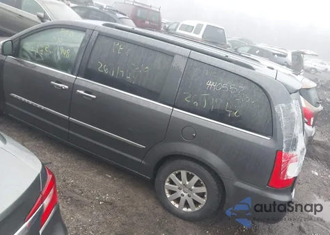 2012 Chrysler Town & Country Touring-L z USA, uszkodzony, nr VIN 2C4RC1CG0CR384269